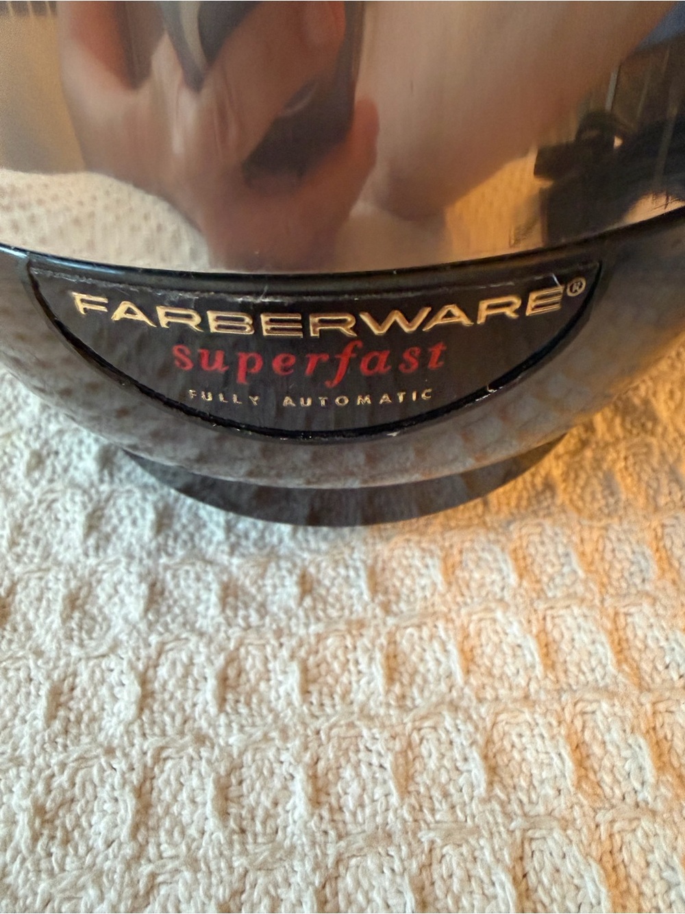 Farberware Superfast 12 Cup Stainless Steel Electric Percolator Coffee Pot #142 - Picture 2 of 11